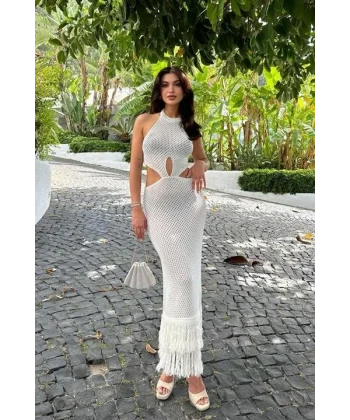 Marlene Püskül Detaylı Elbise 2777