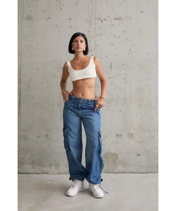 Mavi Yan Cepli Jeans Pantolon