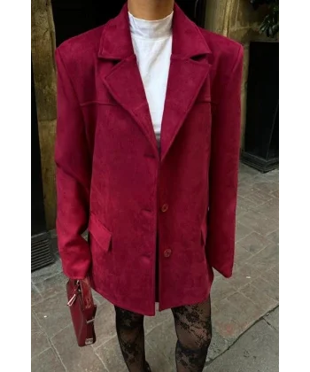 Mini Etekli Süet Takım 9935