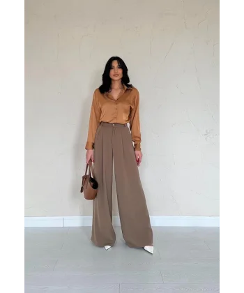 Moccah Pileli Comfort Pantolon