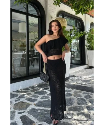 Nadia Fırfır Detaylı KroşeTakım 9866