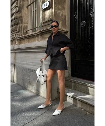 Naomi Gabardin Etek Takım 9740-08