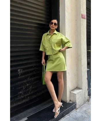 Naomi Gabardin Etek Takım 9740-08