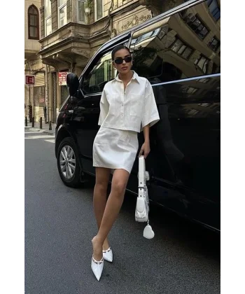 Naomi Gabardin Etek Takım 9740-08