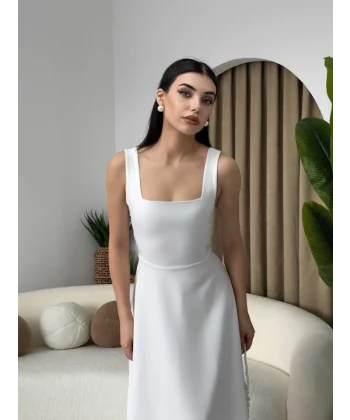 Neapolitan Askılı Elbise