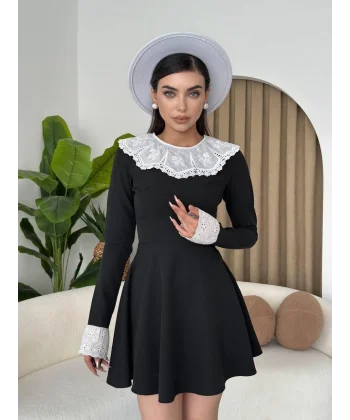 Nord Dantel Yaka Kol Elbise