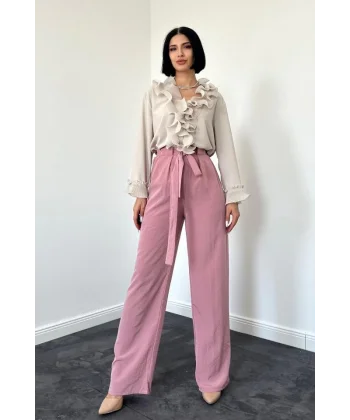 omon Kuşaklı Pantolon