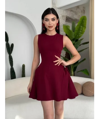 ore İnci Detaylı Elbise