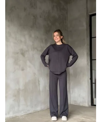 Osy odal Yumuşak Dokulu Kumaş Bisiklet Yaka  Takım iyah