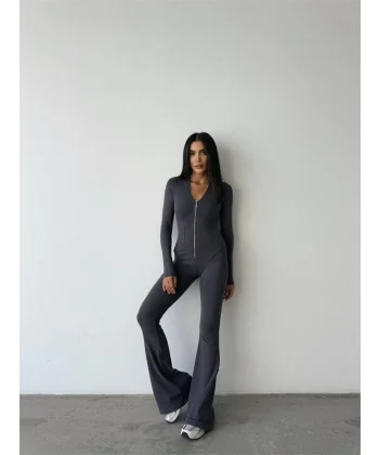 OYSHO FERMUARLI STRECH TULUM - Gri