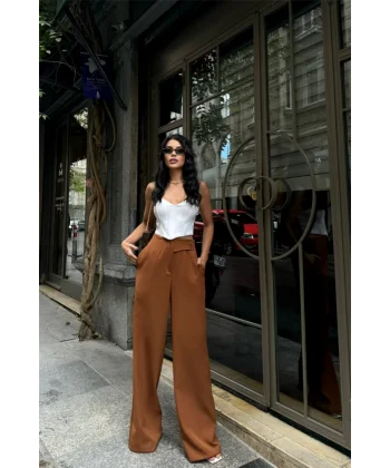 PAAZZO PANTOON  Kahverengi