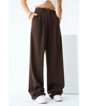 Palazzo Pantolon  KAHVE