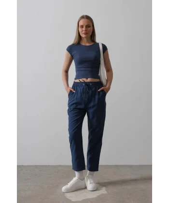 Pantolon - İndigo