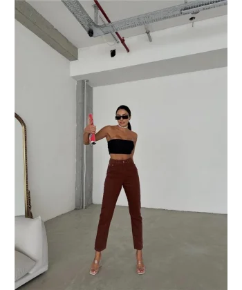 PANTOLON  Kahverengi