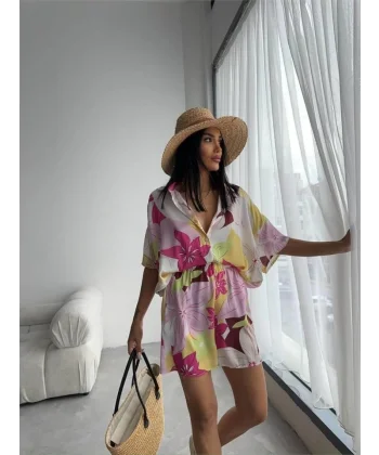 PEBE DEENİ ATEN ŞORT GÖEK TAKI  Pembe