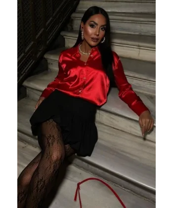 Premium Saten Gömlek 3438