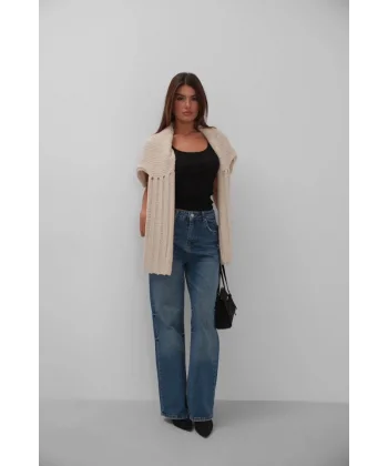 Püskül Paça Detay Jean