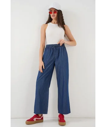 Rahat Kalıp Kot Pantolon 6707  Lacivert