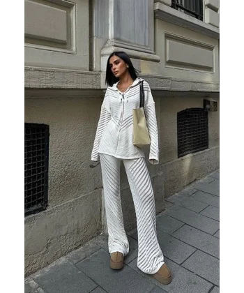 Robin Ajurlu Kapşon Detay Takım 9889