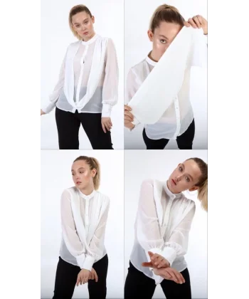 Şal Haki̇m Yaka Gömlek