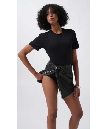 T-Shirt Detay Bodysuit