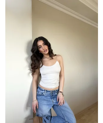 Taş ZRA Model Poliamid İp Askı Bluz