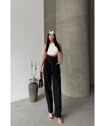 TASARIM PANTOLON - Siyah