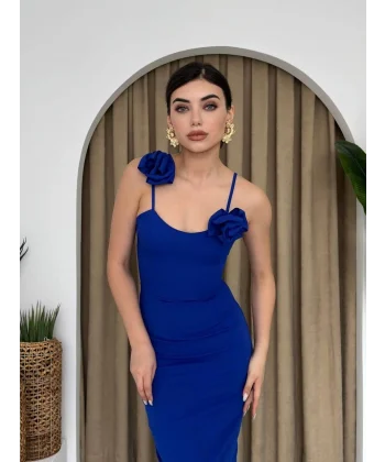 Thron Gül Askılı Elbise