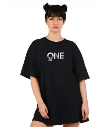 Unisex Baskılı Oversize Thirt  iyah