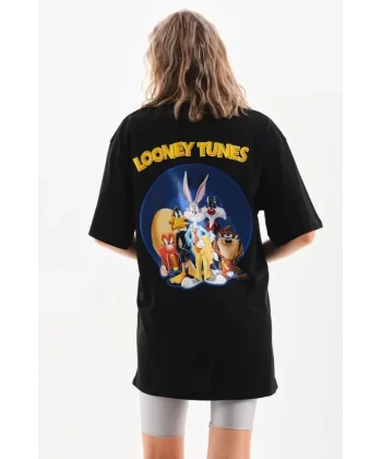 Unisex Baskılı Oversize Thirt  iyah