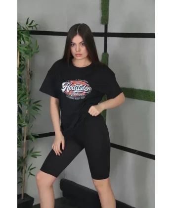 Unisex Baskılı Oversize Thirt  iyah