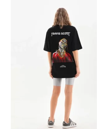 Unisex Baskılı Oversize Thirt  iyah