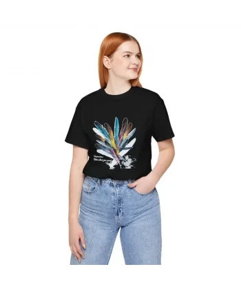 Unisex Bisiklet Yaka Baskılı Thirt  iyah