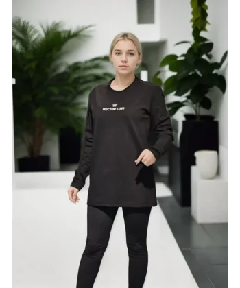 Unisex Bisiklet Yaka Uzun Kollu Thirt  iyah