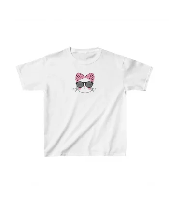 Unisex Çocuk Baskılı T-Shirt - Beyaz