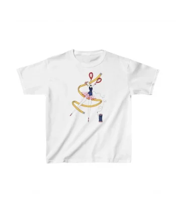 Unisex Çocuk Baskılı T-Shirt - Beyaz