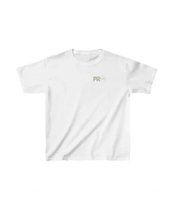 Unisex Çocuk Baskılı T-Shirt - Beyaz