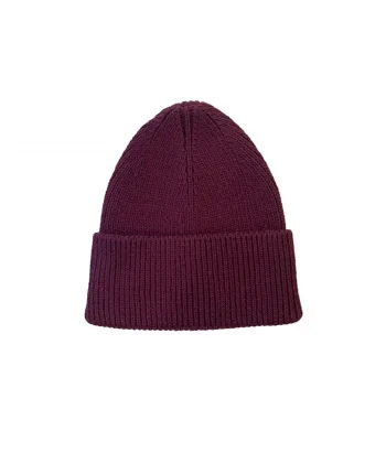 Unisex Dokuma Triko Bere - Bordo