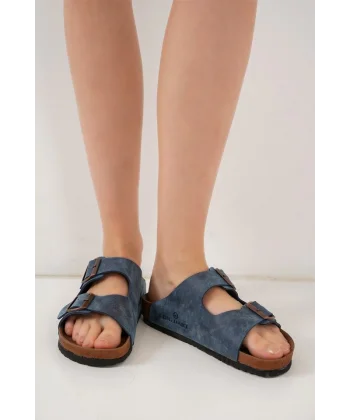 Unisex Ortopedik Terlik 010182 - Lacivert