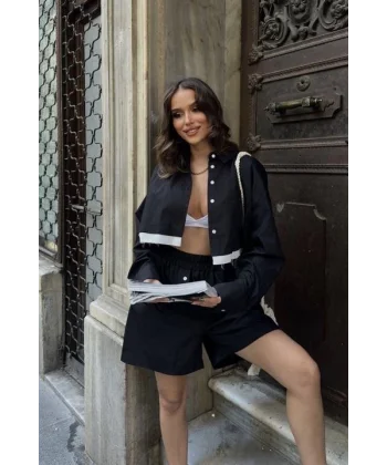 Urania Crop Şort Takım 9731-08