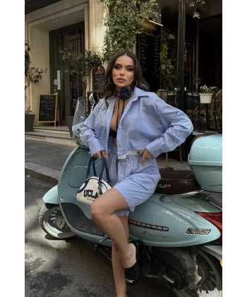 Urania Crop Şort Takım 9731-08