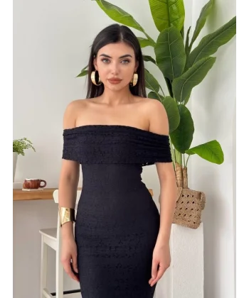 Uyef Straplez Elbise