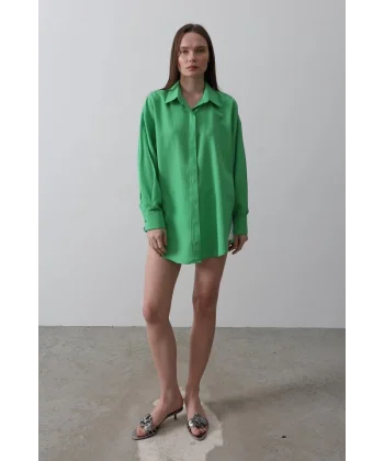 Uzun Kol Gömlek - A.Yeşil