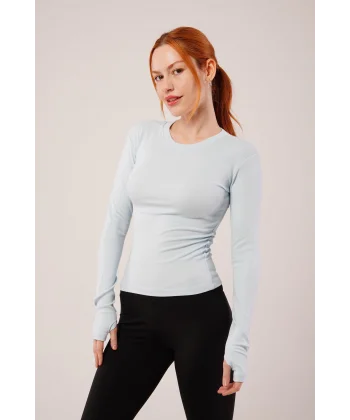 Uzun Kollu Basic Bebe avisi Bluz