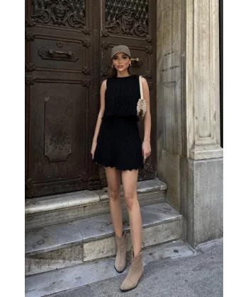 Valeria Kroşe Volanlı Takım 9835