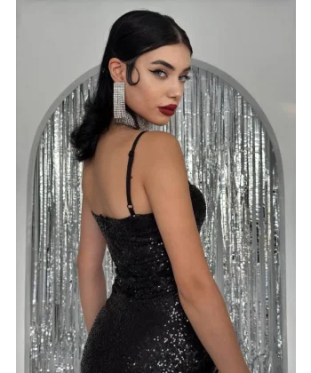 Woxo İp Askılı Elbise