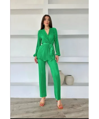 Yeşil Piliseli Kuşaklı Takım