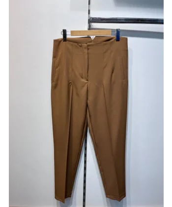 Yüksek Bel Battal Pantolon