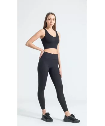 Yüksek Bel Fitilli Tayt  iyah