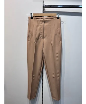 Yüksek Bel Pensli̇ Pantolon